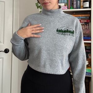 Ardene Light Gray Cowl Neck Sweater